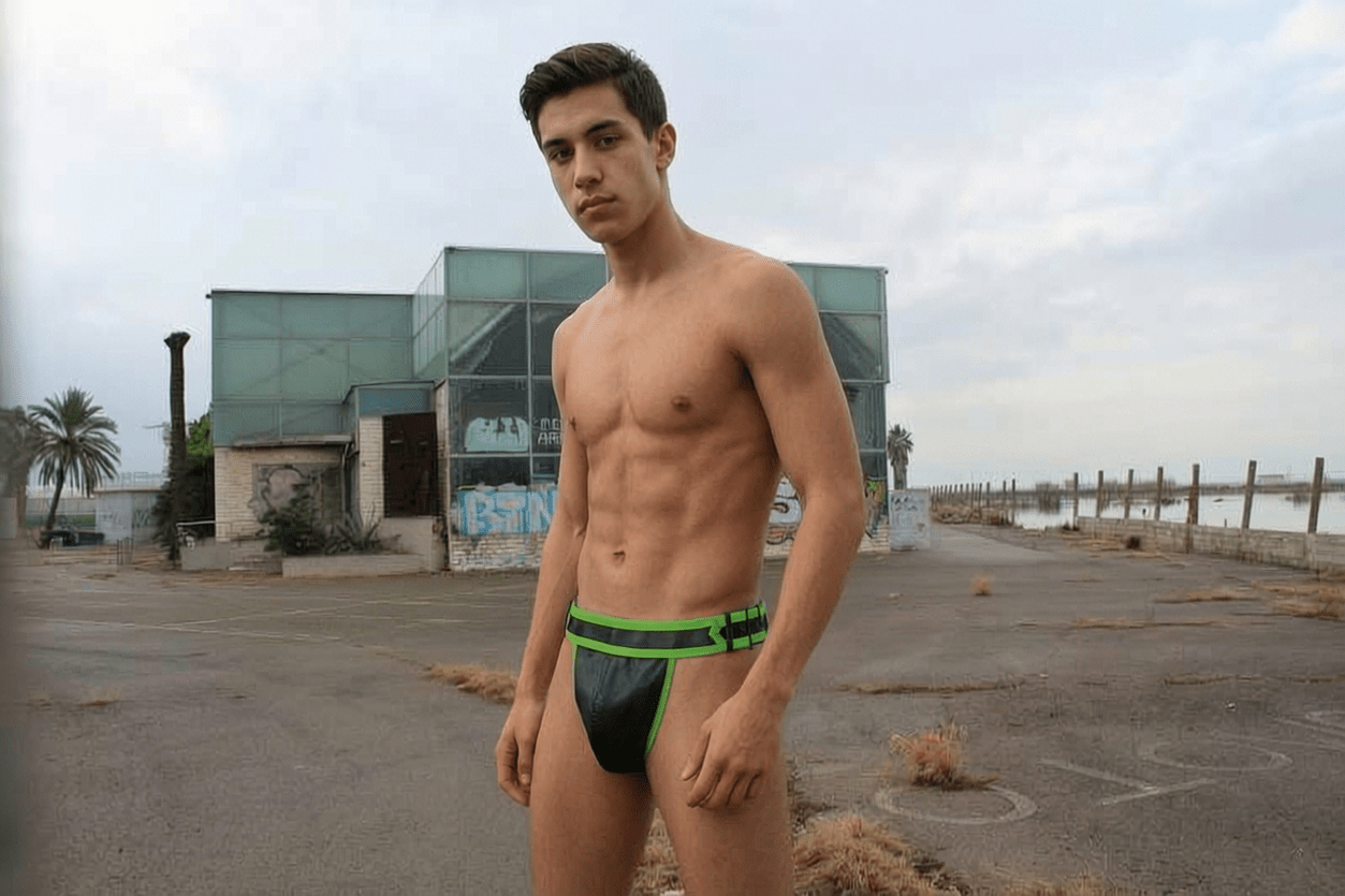 Suspensorio Shining Green · Glow-in-the-Dark