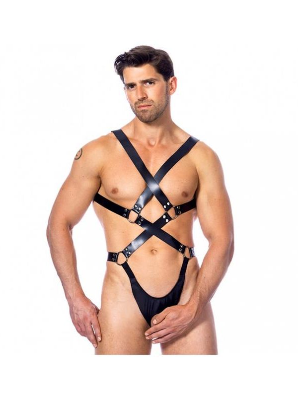 Arnés de Cuerpo Entero Leather · Full Gear