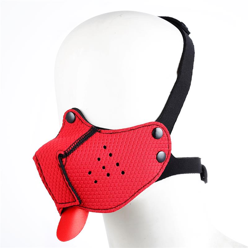 Bozal Puppy Play Rojo · Neopreno Premium - Imagen 2