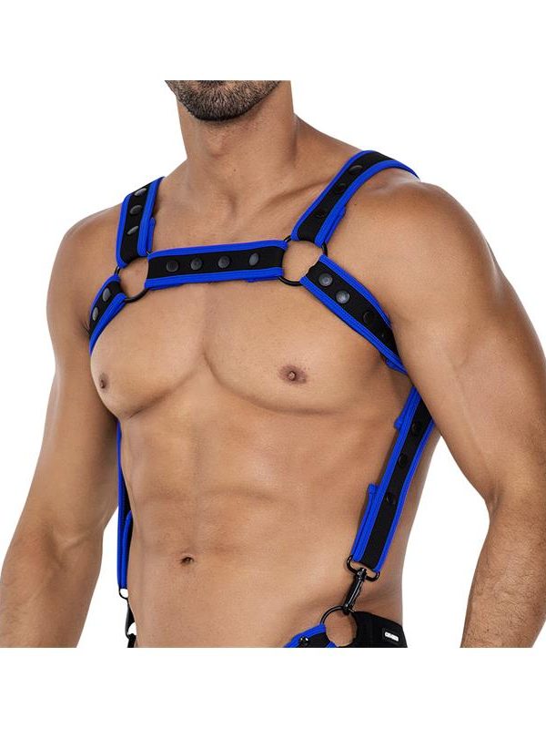 Arnés Neo Blue Electric · CUT4MEN