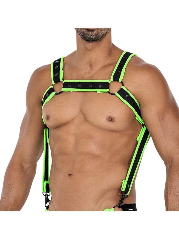 Arnés Neo Neon Green · CUT4MEN