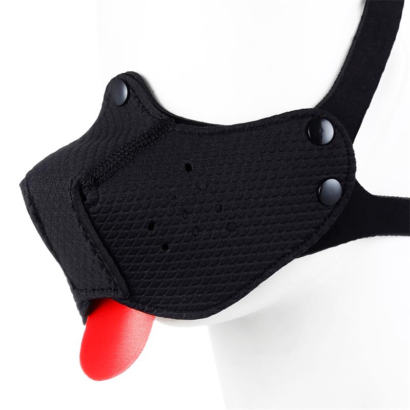 Bozal Puppy Play Negro · Neopreno Premium - Imagen 3