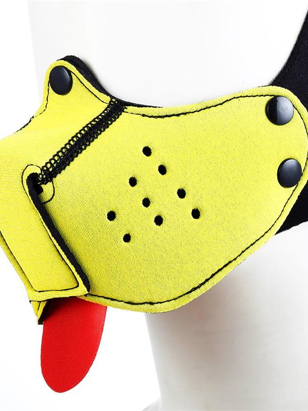 Bozal Puppy Play Amarillo · Neopreno Premium