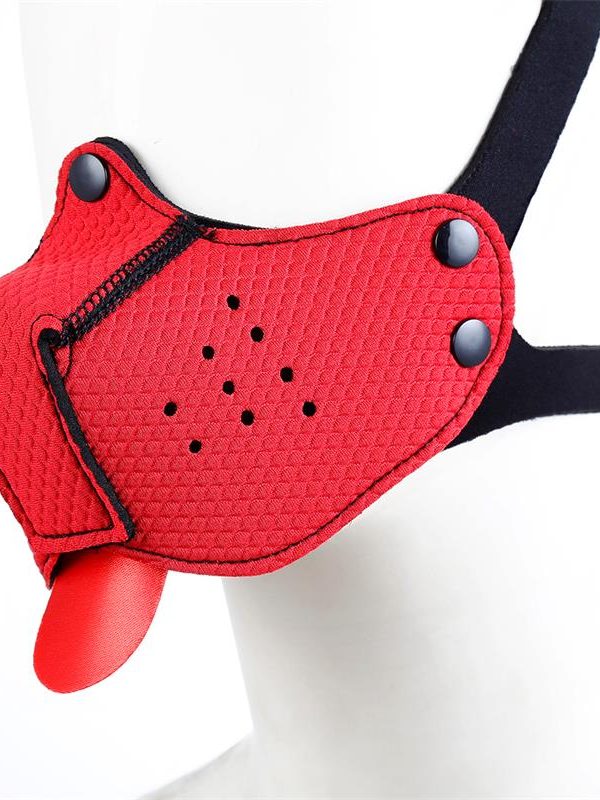 Bozal Puppy Play Rojo · Neopreno Premium
