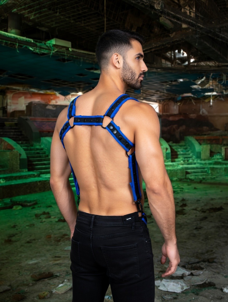 Arnés Neo Blue Electric · CUT4MEN - Imagen 5