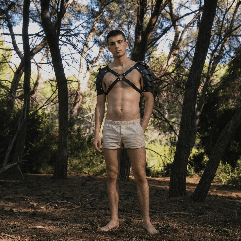 Arnés de Hombros Ajustable · Sujeción Superior