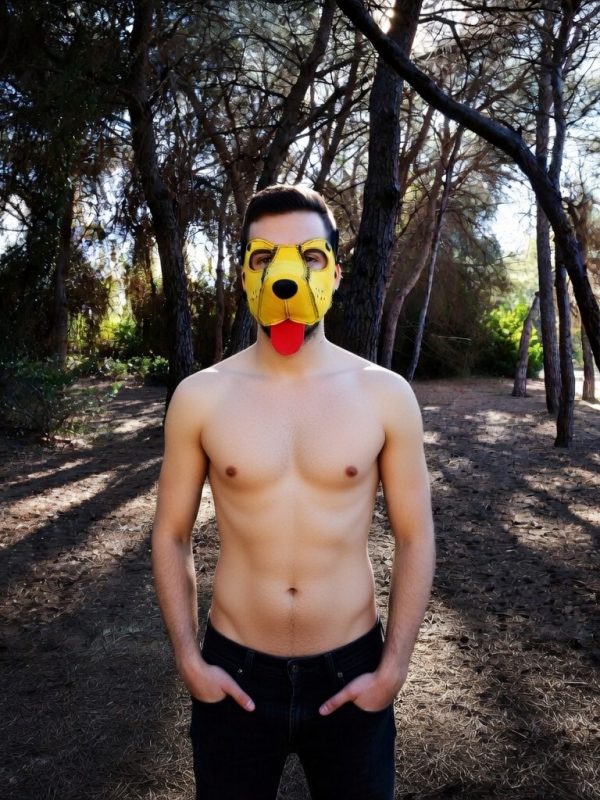 Bozal Puppy Play Amarillo · Neopreno Premium