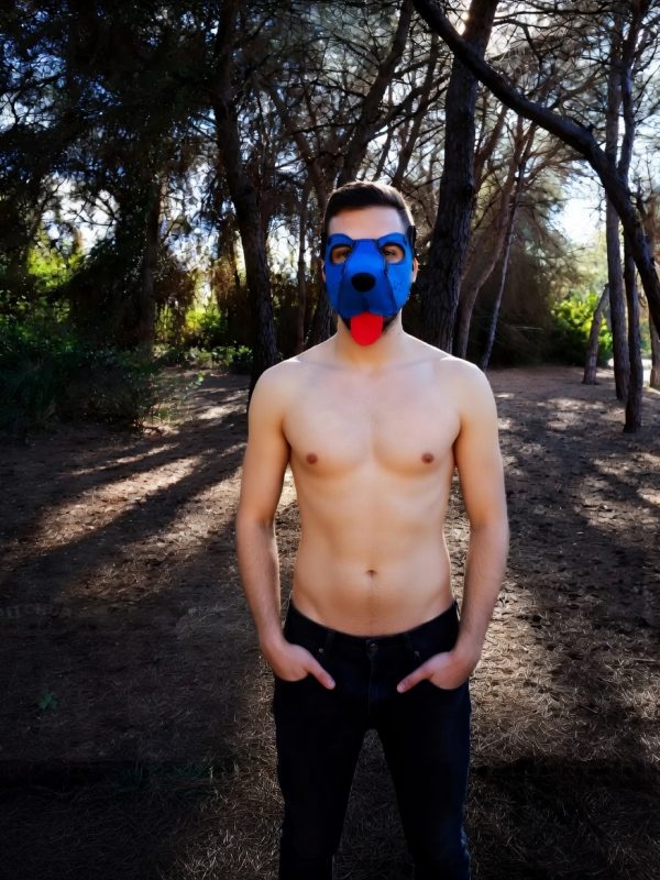 Bozal Puppy Play Azul · Neopreno Premium