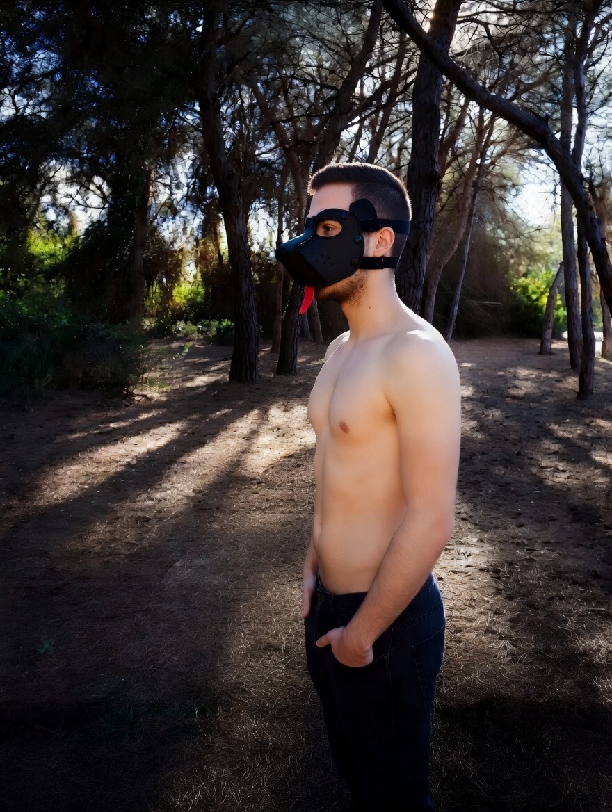 Bozal Puppy Play Negro · Neopreno Premium - Imagen 2